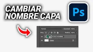 Cómo CAMBIAR NOMBRE a una CAPA en Photoshop
