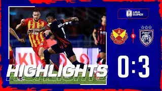 𝐇𝐈𝐆𝐇𝐋𝐈𝐆𝐇𝐓𝐒 | SELANGOR FC 0-3 JOHOR DARUL TA'ZIM | LIGA SUPER 2024/25