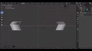 Как зеркально отражать объекты в Blender. Быстрый урок Blender для начинающих
