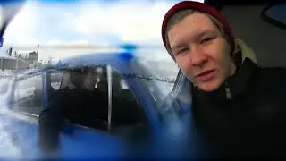 Дриф на жигули в 16 лет / влетели в столб