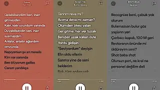 Türkçe speed up şarkılar🔮 