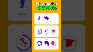 Top Motion Graphics Every Youtuber Need (FREE TO DOWNLOAD) ✅ #shorts
