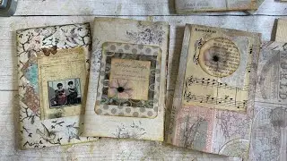 Use up 6x6 paper: Cute Booklets
