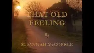 That Old Feeling By Susannah McCorkle