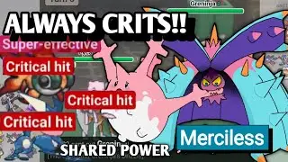 MERCILESS ALLOWS MY WHOLE TEAM TO SPAM CRITICAL HITS | POKEMON SCARLET AND VIOLET