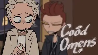 НАРЕЗКА || БЛАГИЕ ЗНАМЕНИЯ/GOOD OMENS || CROWLEY x AZIRAPHALE (КРОУЛИ x АЗИРАФЕЛЬ)