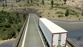 ETS 2 MAN TGX VİRAJLI BARAJ YOLU İBERİA