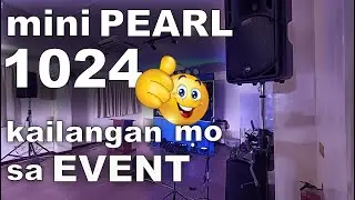 Sound System Mini Pearl 1024 Basic Programming For Moving Head And Par Led (Giglog 29)