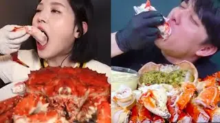 Mukbangers vs KING CRAB