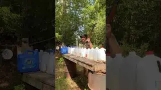 50-110  vs 15 water water jugs ￼￼
