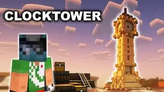I Built a CLOCKTOWER That Will Define My Minecraft Forever World
