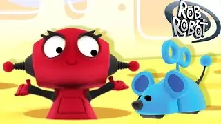 Let's Build Squeak a House! 🐭 | Rob The Robot | Preschool Learning
