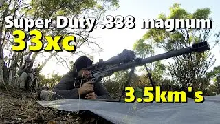 Super Duty 338 Magnum at 3835 yards
