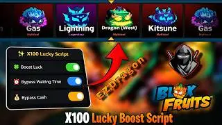 [🤯 TUTORIAL] Blox Fruits Script X100 Lucky Boost Script | New Update | Ez Dragon | Safe | Roblox
