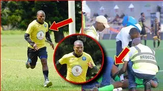 Siphamandla Mtolo COLLAPSE in Richard Bay FC training