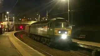 47712 + 47810 at Shipley on 03/02/2024 with The  returning Settle & Carlisle Statesman