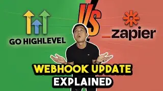 How To Do Webhook By Zapier - GoHighlevel Webhook Update Explained | Tutorials Video
