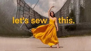 Laced up evening dress tutorial - THISISKACHI DIY