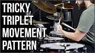 Tricky Triplet Movement Pattern | Drum Lesson