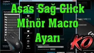 Asas Right Click Minor Macro Setting LOGITECH G300S 