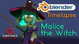 Goblin Witch Malice 🧙‍♀️ Timelapse