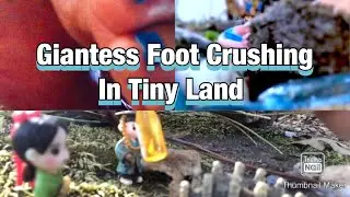 Giantess Foot Crushing Fantasies | Feet Crushing Tiny People