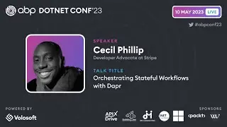 Orchestrating Stateful Workflows with Dapr | ABP .NET Conference 2023