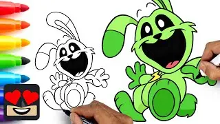 How To Draw Hoppy Hopscotch | Poppy Playtime