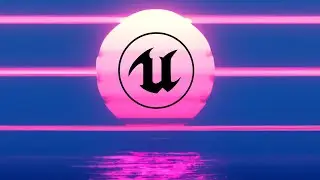 Creating a Vaporwave Sunset - DALL-E And Unreal Engine 5
