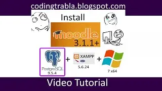 Install Moodle 3.1.1+ with PostgreSQL 9.5.4 on Windows 7x64 byAO
