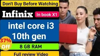 Infinix INBook X1 Series Core i3 & i5 10th gen Unboxing - Video Editing, Gaming, Photoshop & More