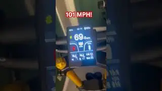 Wolf King GTR on a scooter lift - 101 mph free spin - inspired by 