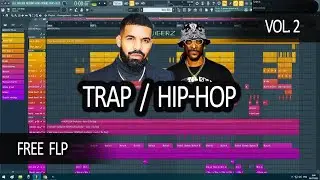 Hot Trap🔥Hip-hop Beat🔥TEMPLATE Vol.2🎹 + FREE FLP