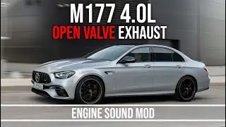 Mercedes - Benz AMG M177 OPEN VALVE EXHAUST - Engine Sound Mod | FiveM - GTA 5