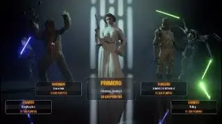 "Throw grenades and spam your blaster" the character | 4v4 Leia gameplay