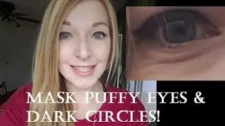 Quick tip on concealing under eye👀 bags and dark circles 😎