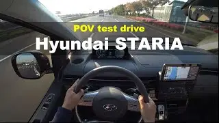 2022 Hyundai STARIA Lounge POV test drive