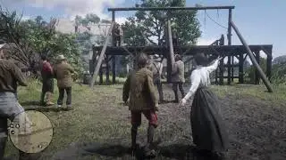 Public Hanging in Valentine - Red Dead Redemption 2