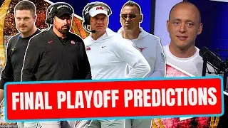 Josh Pate's College Football Playoff & National Title Predictions (Late Kick Cut)