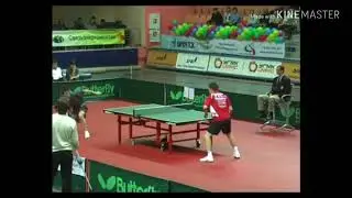 Table Tennis Champions League 2010 Waldner vs Vlasov (full match)