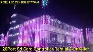 Pixel Led Building Decoration 20Port Peralal Controller 100x80 synchronous controller 