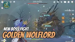 New Boss Fight - Golden WolfLord | Genshin Impact
