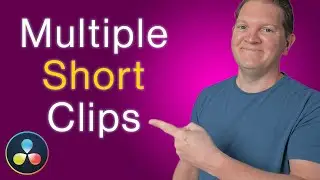 DaVinci Resolve Multicam Sync with Multiple Shorter Clips