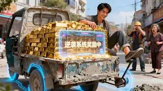 【Full】❤️broken tricycle conjures countless gold bars daily? I built  fortune with  Underdog System.