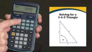 Tradesman Calc Right Triangle Math How To