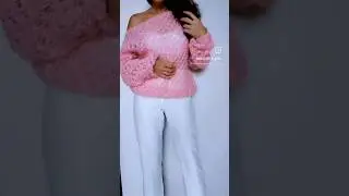 ДЖЕМПЕР ПАУТИНКА #jumper #knitting #pattern