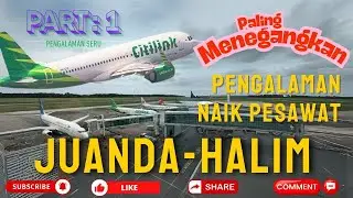 PART 1: Pengalaman Orang Desa Naik Pesawat dari Bandara Juanda Ke Bandara Halim Jakarta