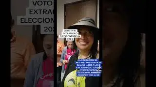 Adulto mayor se queda sin votar tras larga espera en #dallas