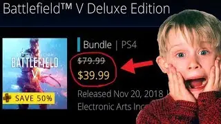 BATTLEFIELD V IS DIRT CHEAP RIGHT NOW ON PS4!