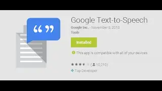 CAN CHROMEBOOKS USE THE ANDROID VERSION OF GOOGLE’S TEXT TO SPEECH ENGINE?